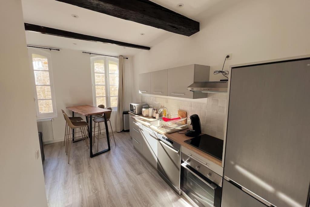 Апартаменты Les Arches - Belle Decoration - Wifi - Ac Clim Вильнёв-ле-Авиньон Экстерьер фото