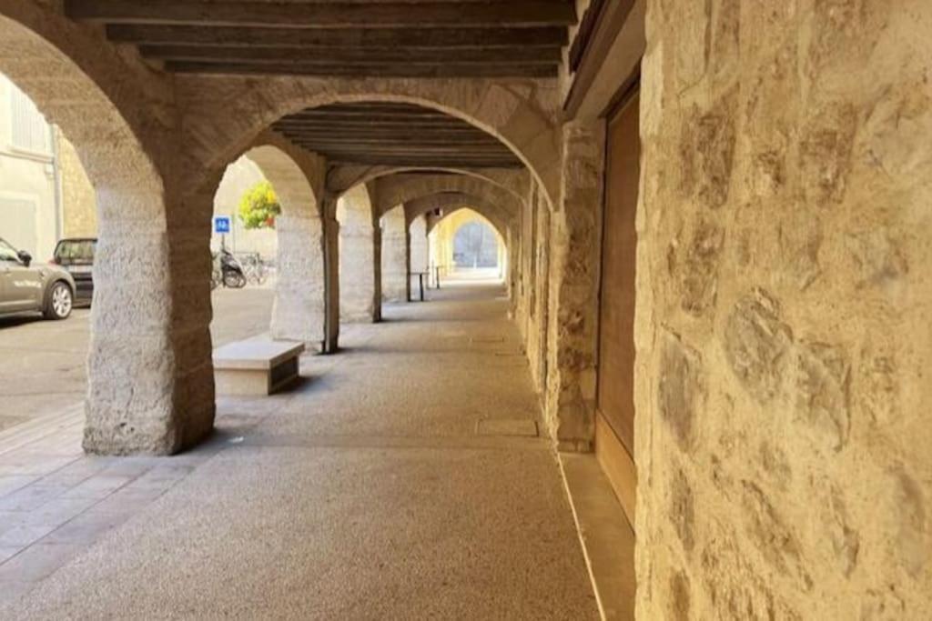 Апартаменты Les Arches - Belle Decoration - Wifi - Ac Clim Вильнёв-ле-Авиньон Экстерьер фото
